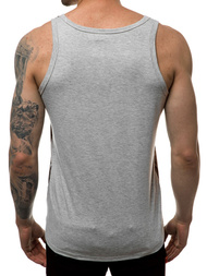 Pánské Tílko Šedé OZONEE JS/SS11033