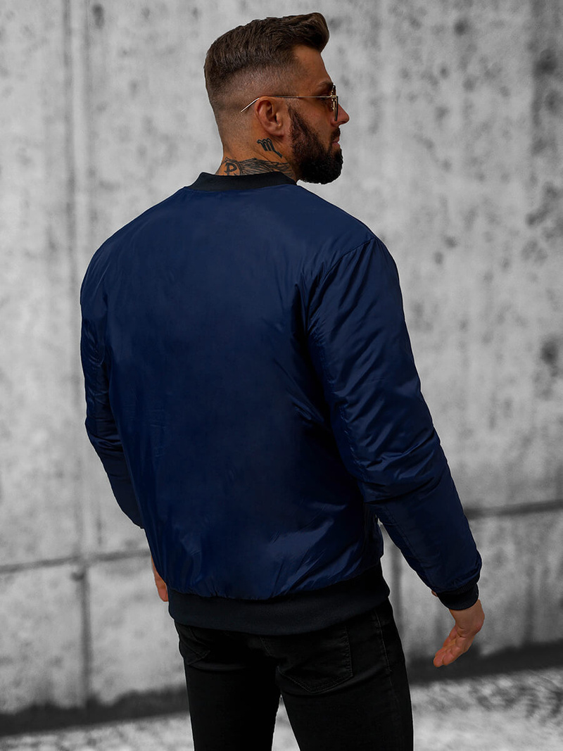 Pánská Bunda Námořnická Modřá OZONEE JS/AK95Z