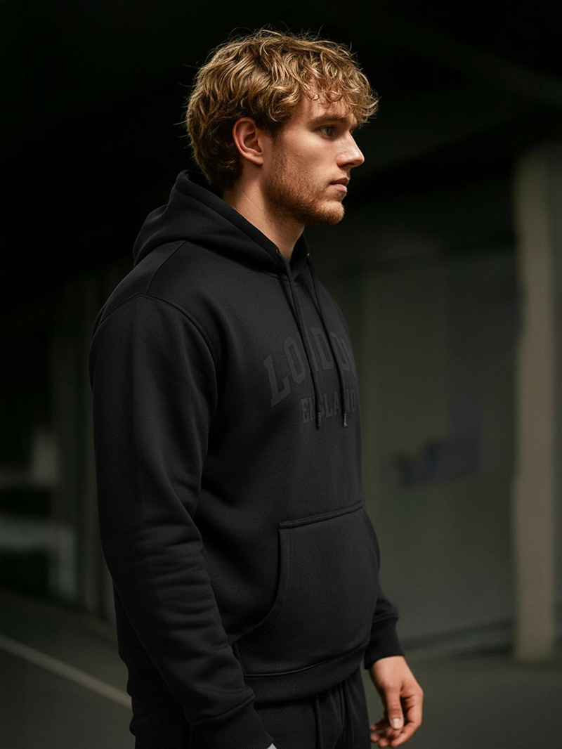 Pánská Mikina Černá OZONEE JS/8B1986/3