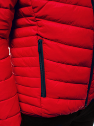 Pánská Bunda Červená OZONEE JB/JP1137