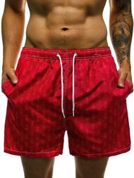 Pánské koupací šortky Červené OZONEE JS/ST021