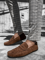 Pánské Boty Slip-On Hnědé T/125