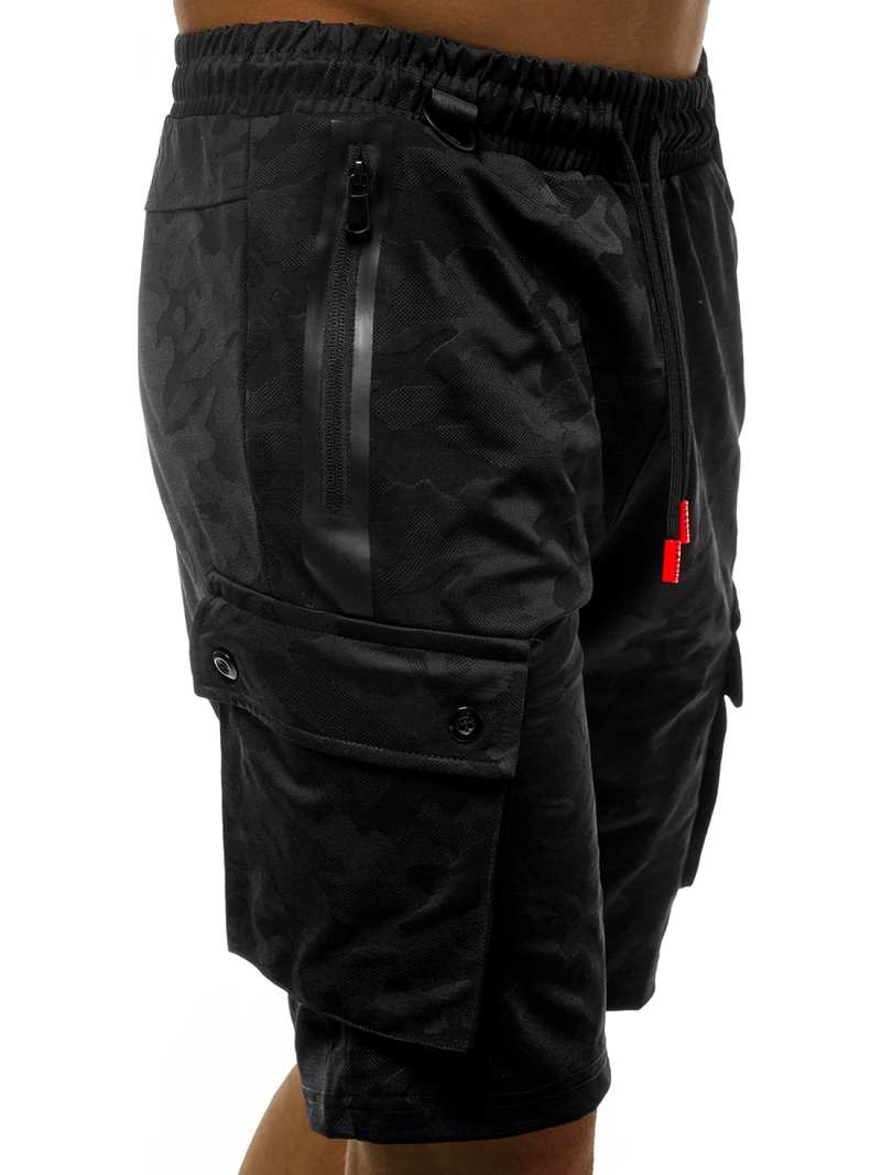 Pánske kraťasy Černé O/33919Z