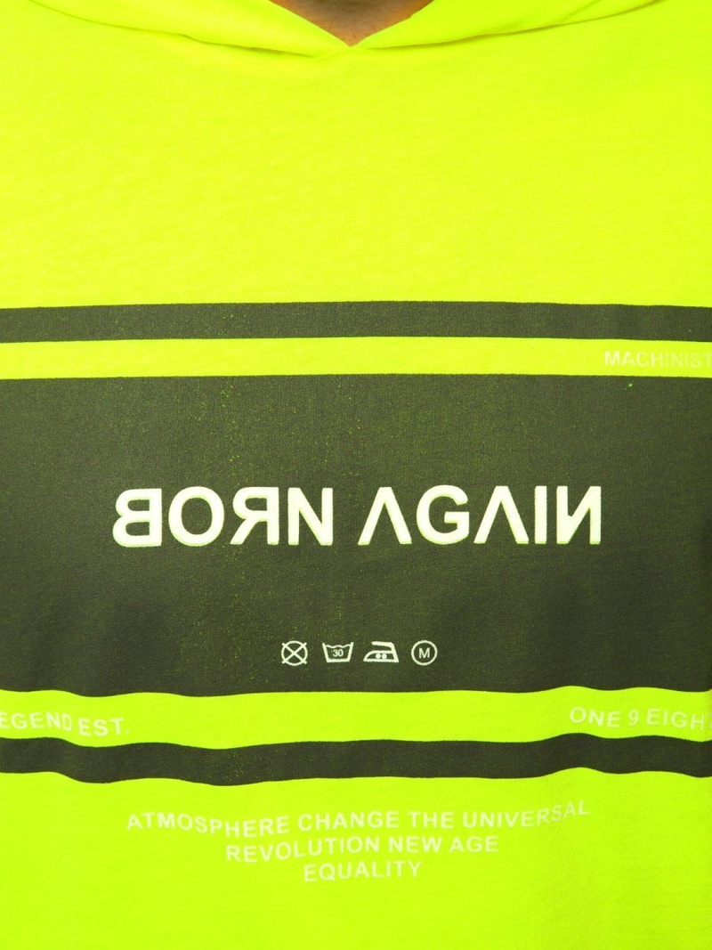 Pánské Tílko Žlutý-neon OZONEE MACH/M1152Z