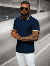 Pánské Polo Tričko Námořnická Modřá OZONEE O/DA736