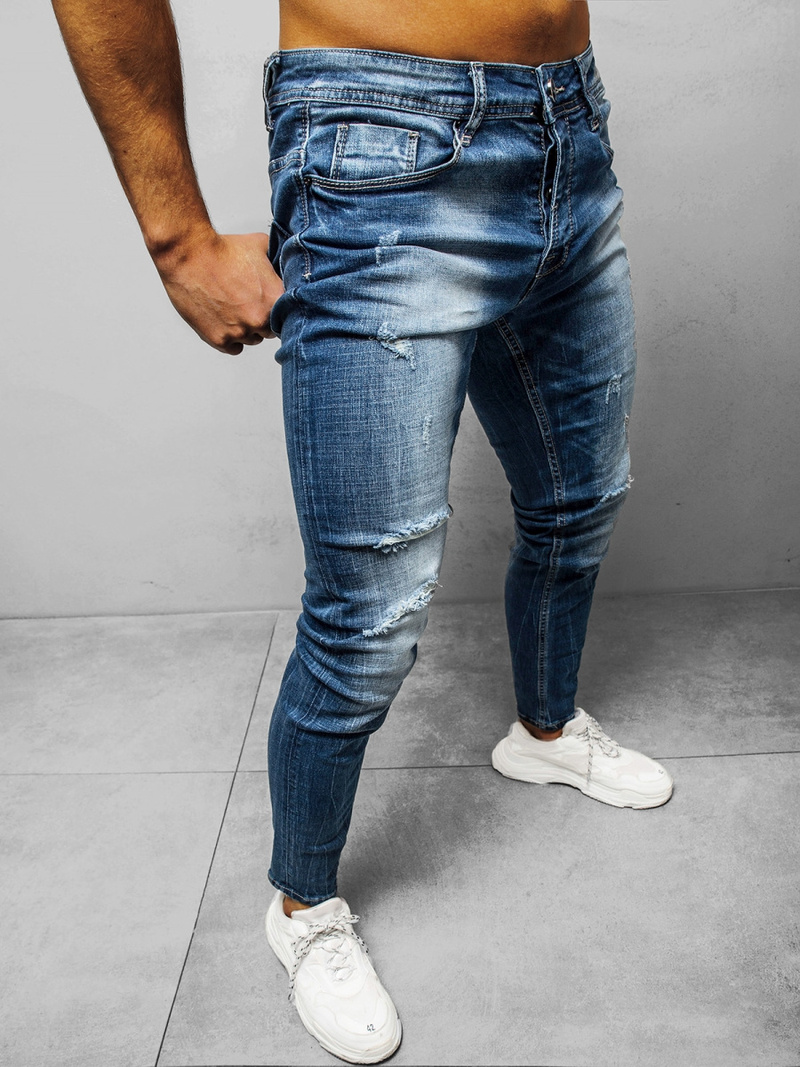 Pánské Džíny Modré OZONEE NB/MP0002BC