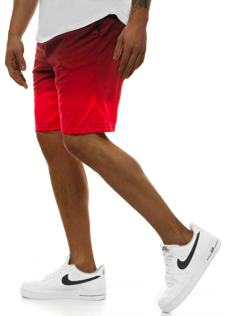 Pánské kraťasy Červené OZONEE JS/KK300123/20