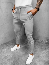 Pánské Chino Kalhoty Šedé OZONEE DJ/2298/22