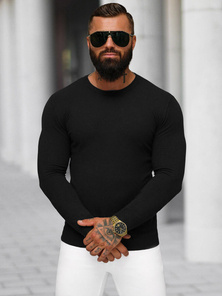 Pánský Svetr Černý OZONEE NB/MMB602/4Z