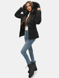 Dámská Zimní Bunda Černá OZONEE JS/M9057/392