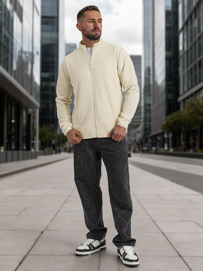 Pánská Mikina Ecru OZONEE JS/HH016/1