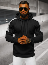 Pánská Mikina Černá OZONEE JS/8B1311/3