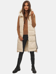 Dámská vesta Ecru OZONEE O/DK113/10