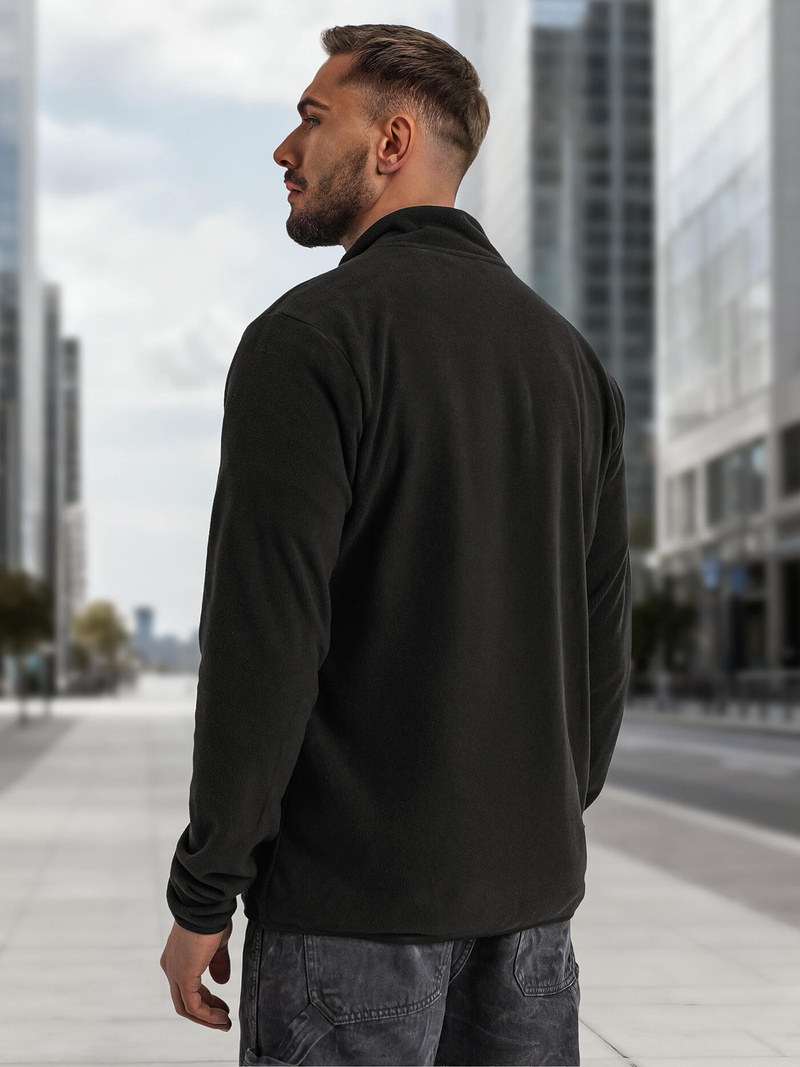 Pánská Mikina Černá OZONEE JS/HH016/3