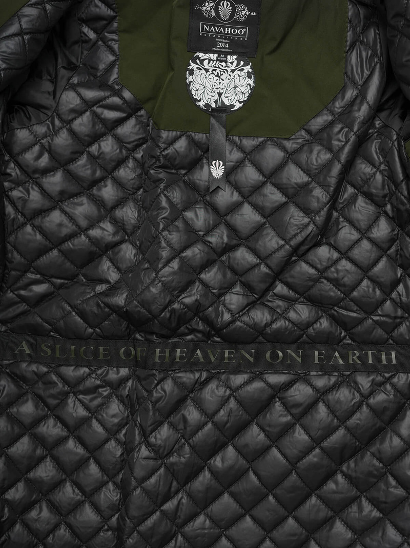 Dámská Bunda Khaki OZONEE O/W377Z