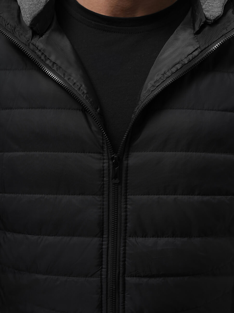 Pánská Vesta Černá OZONEE JS/8M983/392