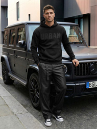 Pánská Mikina Černá OZONEE JS/8B1990/3