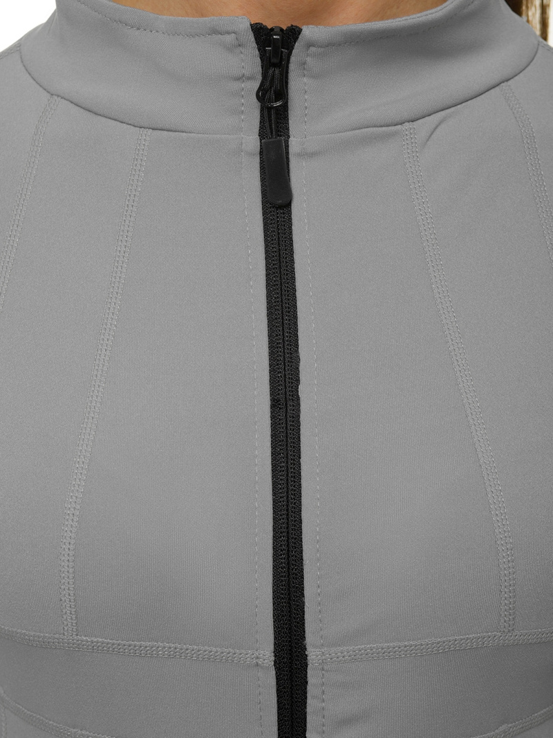 Dámská Mikina Šedá OZONEE JS/HD151/3