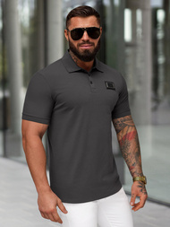 Pánské Polo Tričko Grafitové OZONEE NB/MT3124
