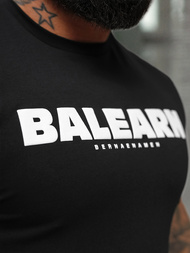 Pánské Tričko Černé OZONEE NB/MT3135