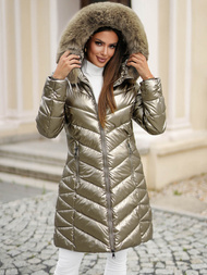 Dámská Bunda Zlato OZONEE JS/16M9100/403Z