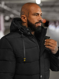 Pánská Bunda Černá OZONEE JS/57M7503/392