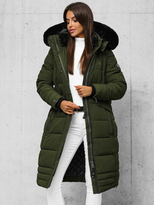 Dámská Bunda Khaki OZONEE O/W377