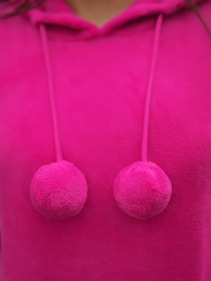 Dámská Mikina Růžová OZONEE JS/HH033/51Z