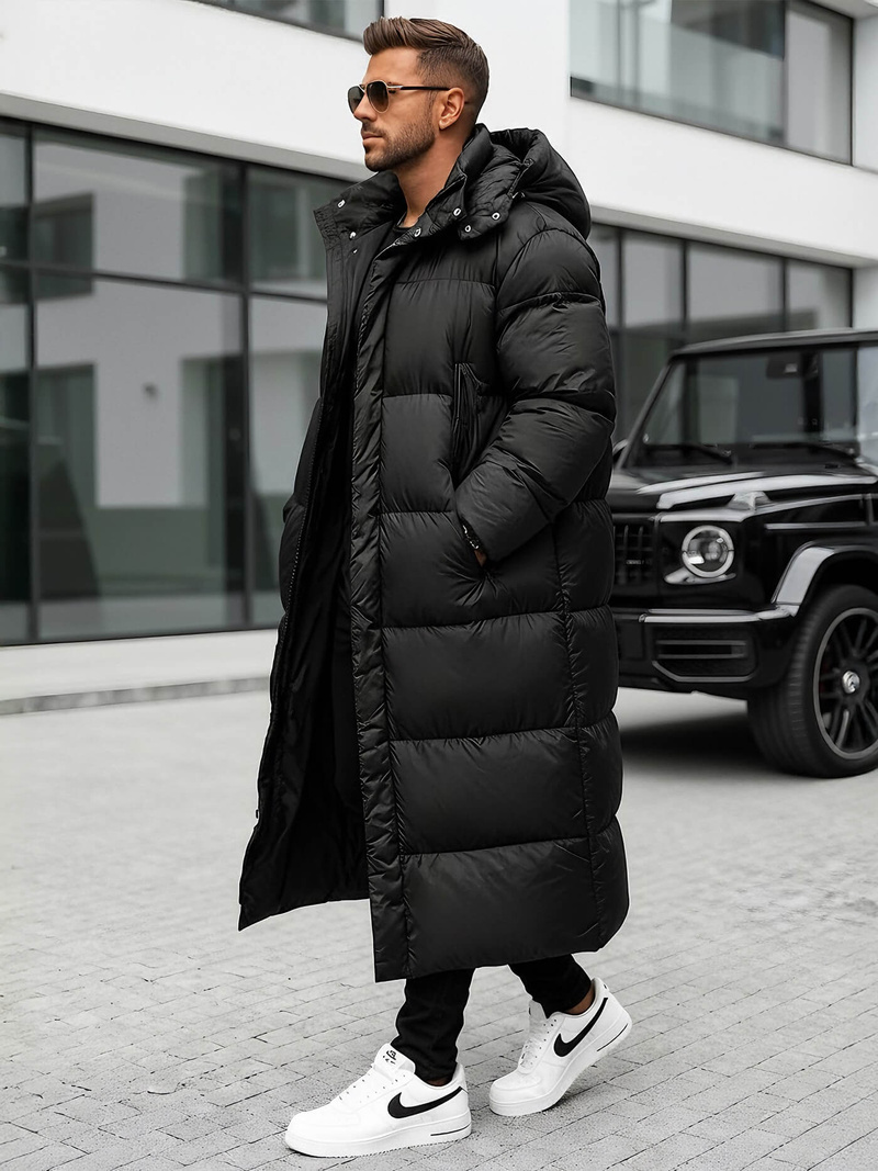 Pánská Bunda Černá OZONEE O/M3202Z