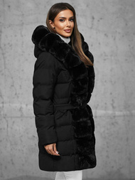 Dámská Bunda Černá OZONEE JS/5M3158/392