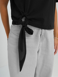 Dámské Tričko Černé OZONEE JS/RJ77247