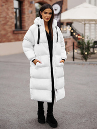 Dámská Bunda Bílá OZONEE JS/5M3163/281Z