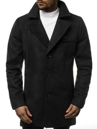 Pánský Kabát Černý OZONEE N/5922Z