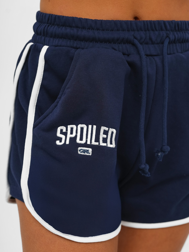 Dámská dvoudílná tepláková souprava námořnické modrá-bílé OZONEE JS/M58631AB