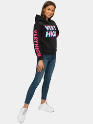 Dámská Mikina Černá OZONEE JS/B26012