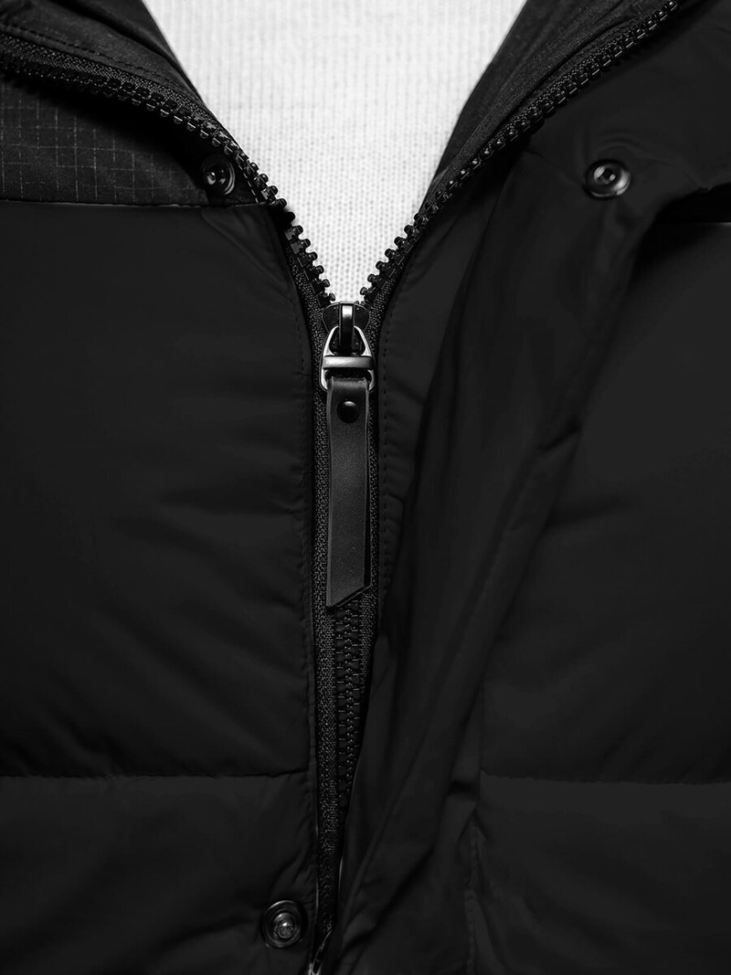 Pánská Bunda Černá OZONEE JS/31M5008