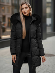 Dámská Bunda Černá OZONEE JS/16M9099/392Z