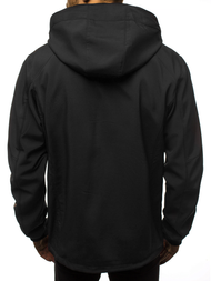 Pánská Bunda Softshell Černo-Červená OZONEE GE/12266