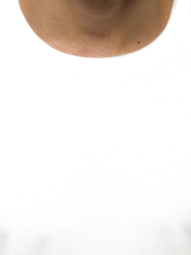 Pánské Tričko Bílá OZONEE JS/DX11001