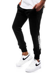 Pánské Tepláky Černobílé G/11129