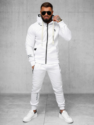 Pánská Tepláková Souprava Bílé OZONEE O/LN11675