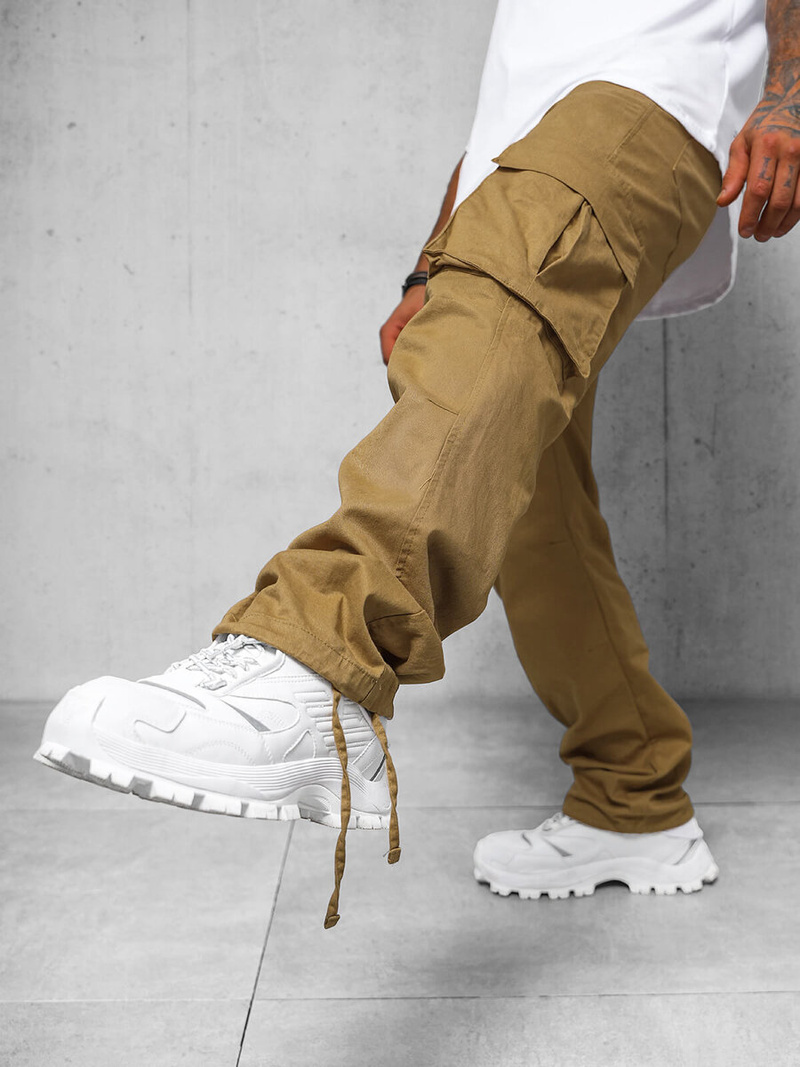 Pánské Kalhoty Camelové OZONEE O/G3179Z