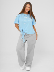 Dámské Tričko Světle-Modrá OZONEE JS/RJ77247