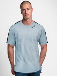 Pánské Tričko Světle-Modrá OZONEE O/QQ1195Z