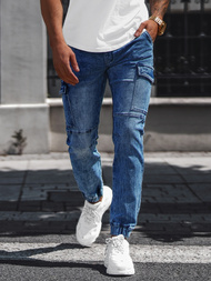 Pánské Džíny Jogger Modré OZONEE NB/MP0058B