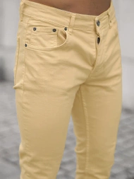 Pánské Džíny Béžové OZONEE E/5388/02