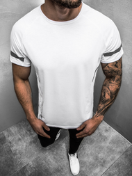 Pánské Tričko Bílé OZONEE JS/S150/1