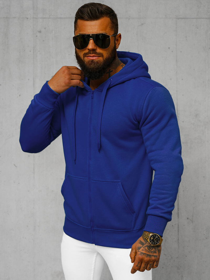 Pánská Mikina Kobaltová OZONEE JS/2008Z