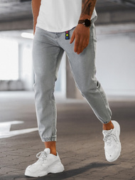 Pánské Kalhoty Jogger Šedé OZONEE DO/6108/3