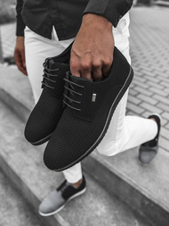 Pánské Boty Černé T/682